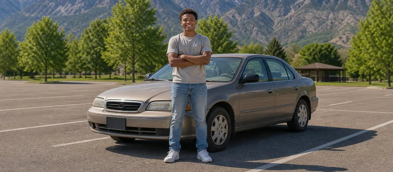 young adult or teen driver with utah car insurance